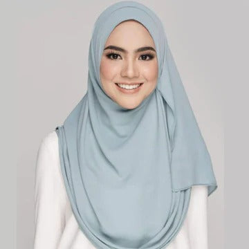 Double Loop Hijab - Design Code: IH-0003