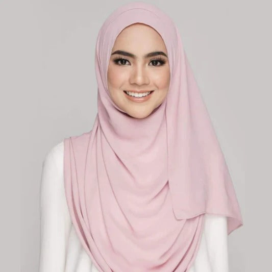 Double Loop Hijab - Design Code: IH-0009